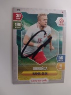 Karta panini autograf Polska PZPN Kamil Glik