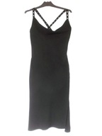 ZARA CZARNA PROSTA SUKIENKA RAMIĄCZKA 34 36