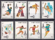 1980 Wietnam Olimpiada Moskwa Mi 1093-1100A (*)
