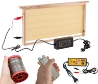 Wtapiacz WTAPIARKA elektryczna do węzy +drut nierdzewny +napinacz do drutu