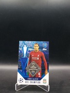 TOPPS MATCH ATTAX VIRGIL VAN DIJK UCL CHAMPION
