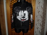 BLUZA CZARNA Z MYSZKĄ MICKEY-ROZM UNIWERSALNY