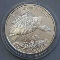 Ukraina 2 hrywny 2008 - Sęp Kasztanowaty - gryf - stan menniczy