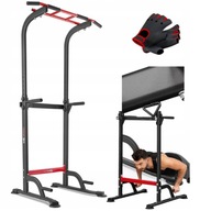 STABILNY DRĄŻEK STACJONARNY REGULOWANY PORĘCZ UCHWYTY DO PODCIĄGANIA W DOMU