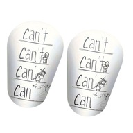 2x MINI OCHRANIACZE PIŁKARSKIE NAGOLENNIKI – MAŁE, LEKKIE, PRZYLEGAJĄCE