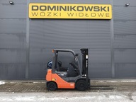 WÓZEK WIDŁOWY TOYOTA 02-8FGF15 2010R. LPG TRIPLEX WYNAJEM SPRZEDAŻ SERWIS