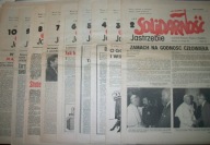 TYGODNIK "SOLIDARNOŚĆ" JASTRZĘBIE ROK I 1981 17 NUMERÓW