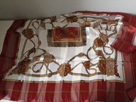 Śliczna chusta apaszka OLYMPIC w piękne wzory DUŻA