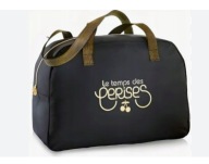 czarna TORBA miejska sportowa Yves Rocher na ramię Le Temps Des Cerises