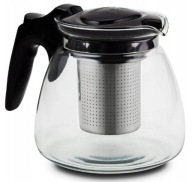 DZBANEK DO ZAPARZANIA HERBATY ZIÓŁ SZKLANY Z SITKIEM