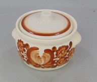 Fajans Włocławek - Puszka, maselnica wzór 1039