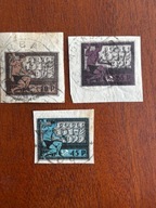 Rosja - set trzech znaczków