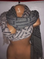 Szal chustka chusta szalik panterka jak nowy