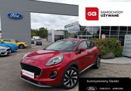 Ford Puma EcoBoost mHev 125KM P.Zima SalonPL SerwisASO FV23 rej.2023 Gwara
