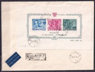 1949 Bojownicy o wolność i demokrację Fi blok 11 na kopercie