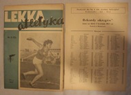 LEKKA atletyka, Nr 5 (13), Maj 1957 rok, SUPER DODATEK - Rekordy okręgów