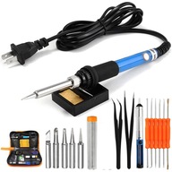 LUTOWNICA PRECYZYJNA 19W1 60W + STOJAK, ODSYSACZ, ORGANIZER, AKCESORIA