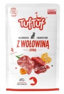 Zestaw TUF TUF saszetka karma psa mokra WOŁOWINA z dynią 100g x10