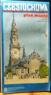 CZĘSTOCHOWA (Plan miasta (X) 1989) [PPWK 1989]