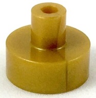 LEGO 20482 - Tile 1x1 Pin - Pearl Gold - 10 sztuk