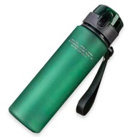 Bidon na WODĘ 560 ml Zielony z Zawieszką Bez BPA Butelka na Wode