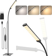 Elastyczna lampa podłogowa LED 10W 120 diod pilot 3 tryby 10 poziomów