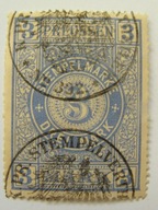 Niemcy Prusy - opłata stemplowa 3 Marki - revenue