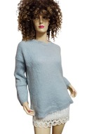 SWETER swobodny MOHEROWY 38/40