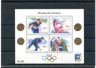 A50334) Olimpiada 94: Norwegen Bl 14**