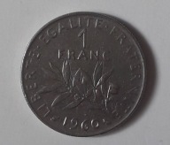 Francja 1 frank 1960 (4) POLECAM