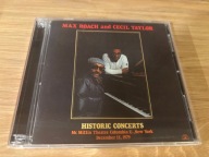 MAX ROACH and CECIL TAYLOR - Historic Concerts - 2 CD - Soul Note