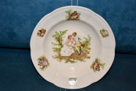 CHODZIEŻ - STARY TALERZ Z MOTYWEM MIŁOSNYM