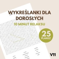 Wykreślanka PDF odchudzanie & zdrowe nawyki – 54 strony relaksu