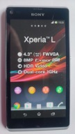 Atrapa eksponat wystawa prezenter smartfon SONY XPERIA L