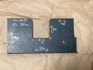 Plastik 30mm formatka tworzywo kęs