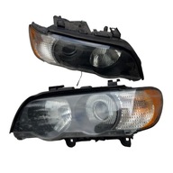 Lampy przednie reflektory xenon komplet lewy prawy BMW X5 E53 EU