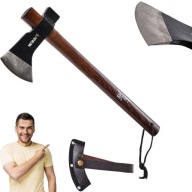 SIEKIERA SIEKIERKA TOPOREK Z POKROWCEM KUTA STAL TRZONEK HIKOROWY 545 g