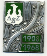 Medal. Plakieta. AZS Kraków 1908-1968 plus oryginalne pudełko