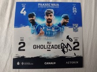 Zdjęcie 13x13 autograf Lech Poznań sezon 2024/25 Ali Gilizadeh Piłkarz maja