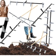 Znacznik Ogrodowy 5-Zębny 100 cm do Rolnictwa i Sadzenia Grządek