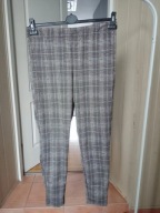 beloved 42 spodnie dżins materiał treggins rurki strecz ze średnim stan