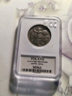 700-lecie Warszawy, Syrenka /próba/, miedzionikiel