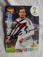 Karta panini autograf Niemcy World Cup Brasil 2014 Mats Hummels
