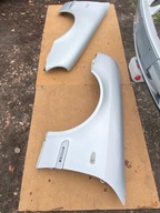 MERCEDES CLK W208 97-99 BŁOTNIK LEWY PRZEDNI LAK. 744, BEZ RDZY ORYG.