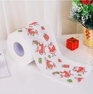 Świąteczny Papier Toaletowy WC na Święta Mikołaj