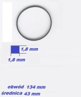 Pasek kwadrat 134 X 1,8 X 1,8mm IPG