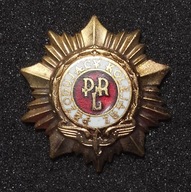 Złota Odznaka PRZODUJĄCY KOLEJARZ PRL