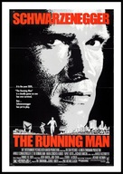 A2 PLAKAT FILMOWY FILM UCIEKINIER, THE RUNNING MAN, SCHWARZENEGGER (1987)