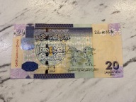 Libia - 20 dinarów - UNC
