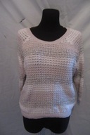 SWETER SREBRNA NITKA ROZM M